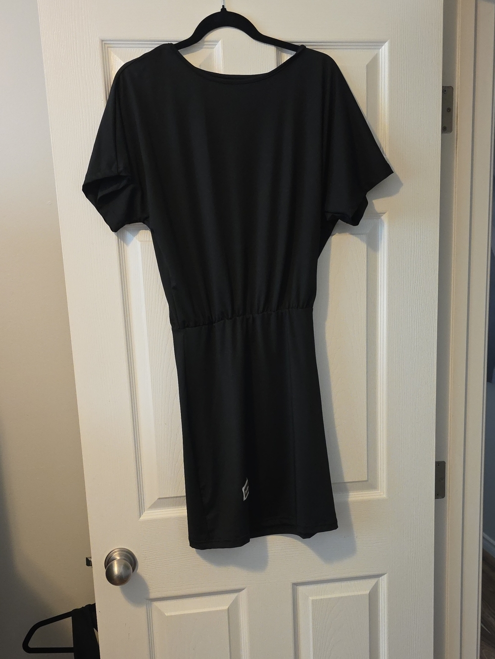 Alice + Olivia Black Mini Dress with Subtle Waist